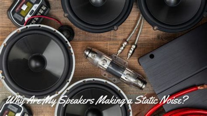 Why are my speakers making weird noises?